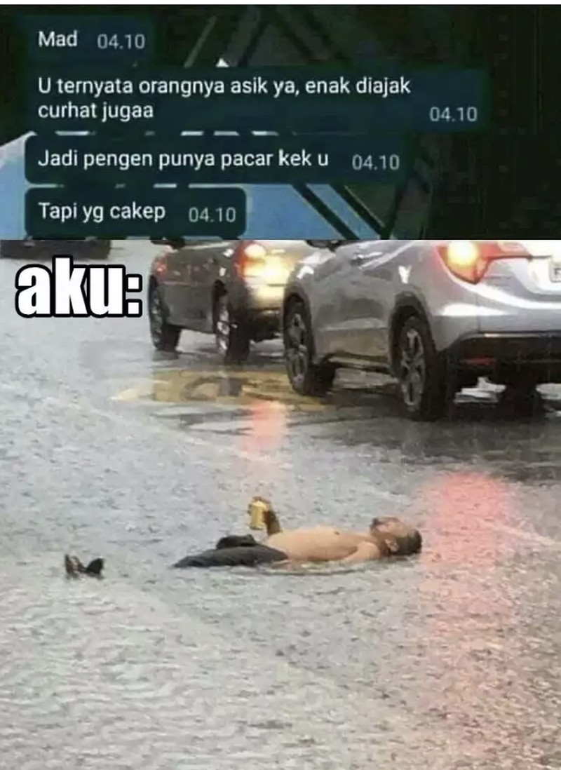 Chat absurd dan kocak ini mungkin akan menghibur harimu yang kelabu, setidaknya bikin senyum sedikit. Benar deh, ini aneh banget.