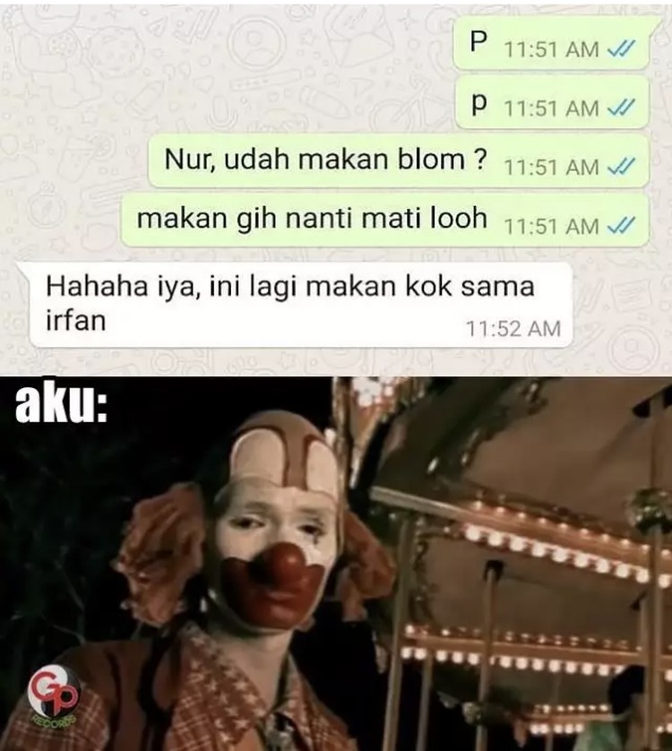 10 Chat yang Absurd Banget, Bikin Nyengir Sendiri Chat absurd dan kocak ini mungkin akan menghibur harimu yang kelabu, setidaknya bikin senyum sedikit. Benar deh, ini aneh banget.