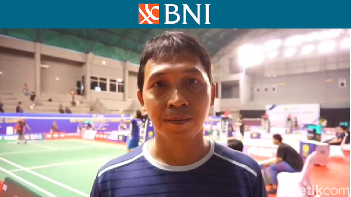 Andi Mawardi, ayah dari atlet muda Damas Mawardi Putra yang main di BNI Sirnas C Palembang 2023.
