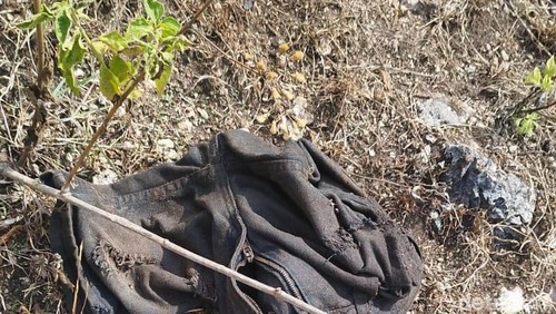 Celana mayat pensiunan guru yang ditemukan tinggal kerangka dalam hutan di Belu.