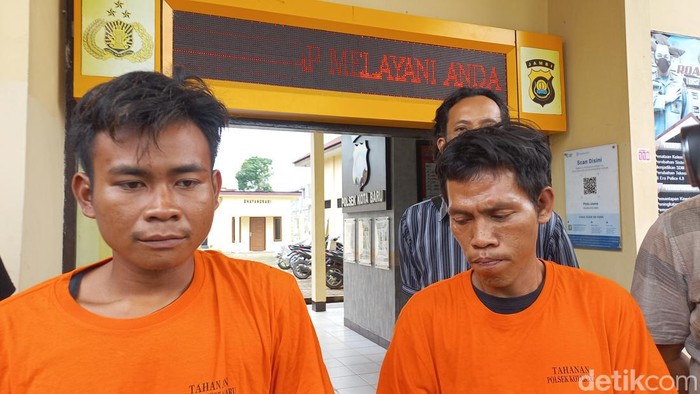 Dua pencuri motor modus tanya alamat ditangkap