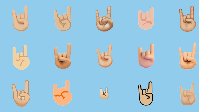 emoji🤘