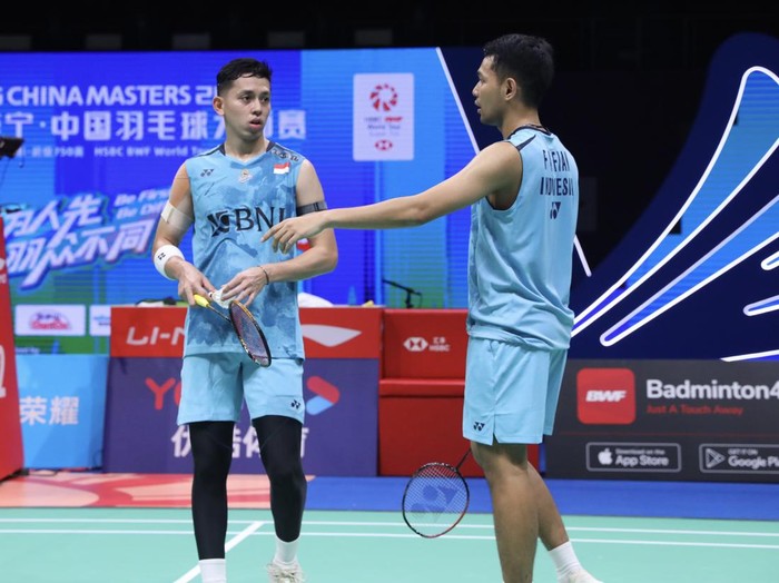 Fajar Alfian/Muhammad Rian Ardianto di China Masters 2023