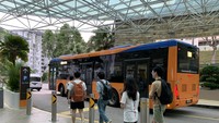Sebagai kampus terbaik, NUS juga memberi layanan Bus antar-jemput internal (ISB) untuk mahasiswanya. (Foto: Fahri Zulfikar/detikEdu)