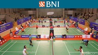 BNI Sirnas C 2023 sedang berlangsung di GOR Dempo, Palembang, sedari Senin (20/11). Foto: Irawan/detikcom