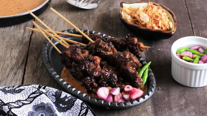 Ilustrasi Sate