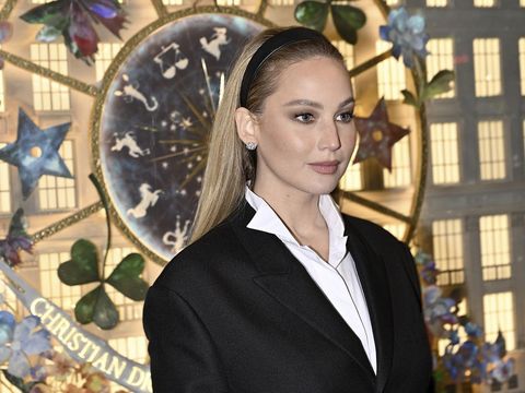 Jennifer Lawrence participates in the Saks Fifth Avenue and Dior 