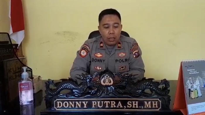Kapolsek Koto XI Tarusan, Pesisir Selatan, Iptu Donny Putra.(dok. Polsek Koto XI Tarusan).