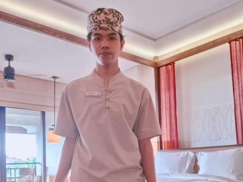 Mahasiswa asal Medan, Aldi Sahilatua Nababan yang ditemukan tewas di dalam kamar kos di Bali.