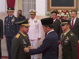 Momen Jenderal Agus Subiyanto Dilantik Jadi Panglima TNI