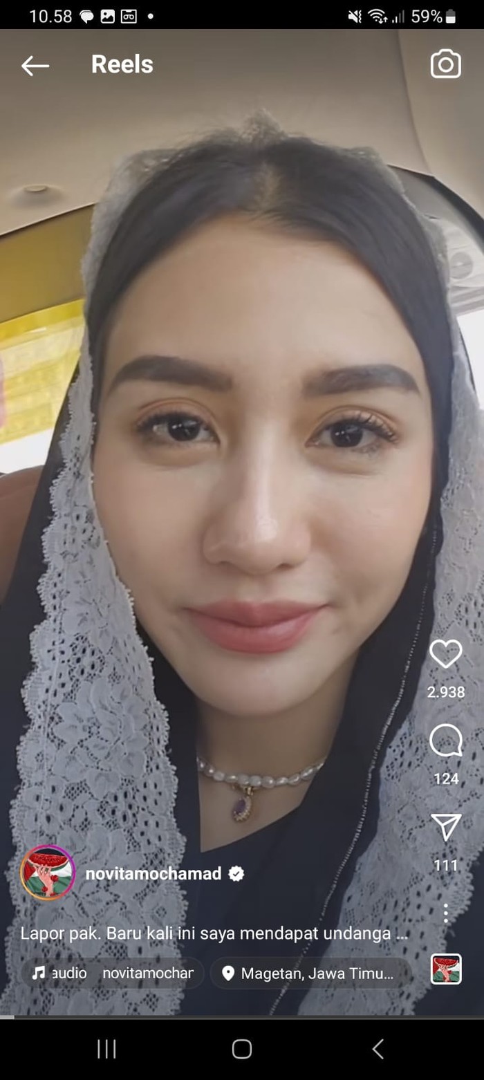 Novita Hardini curhat diusir di Magetan