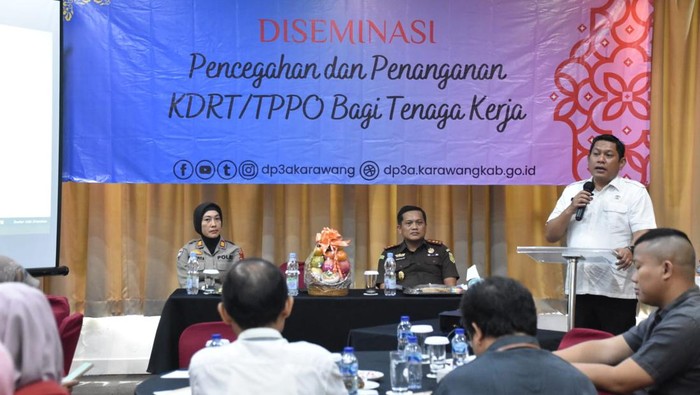 Pemkab Karawang Gelar Diseminasi Pencegahan KDRT/TPPO bagi Tenaga Kerja