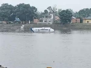 Viral Pesawat Mendarat Darurat di Danau Sipin Jambi, Ini Faktanya!
