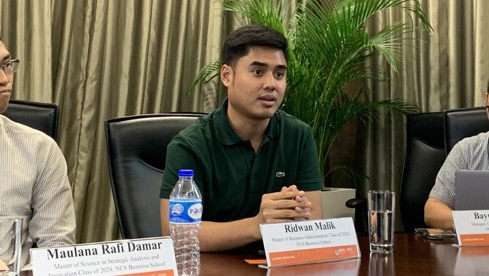 Ridwan mahasiswa asal RI yang studi di Master of Business Administration (MBA)