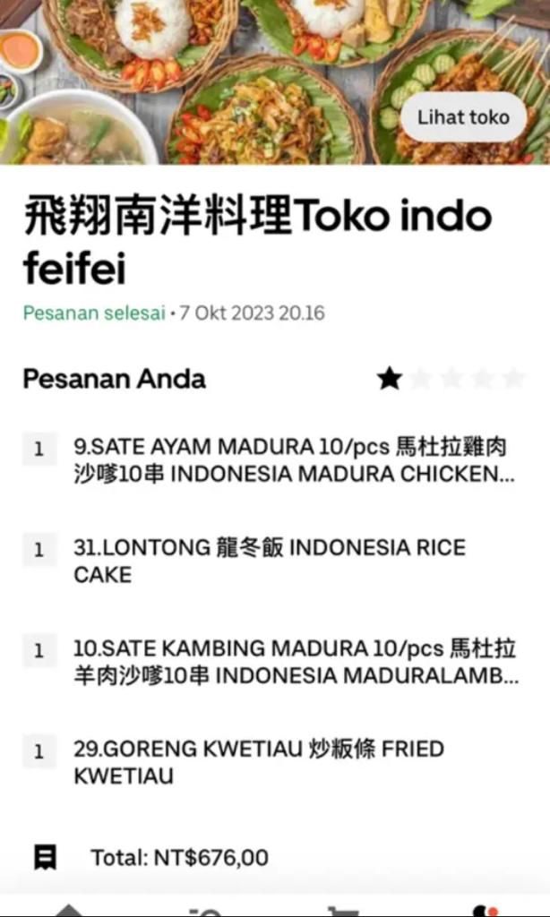 Wanita asal Indonesia pesan sate kambing di Taiwan tapi masih mentah