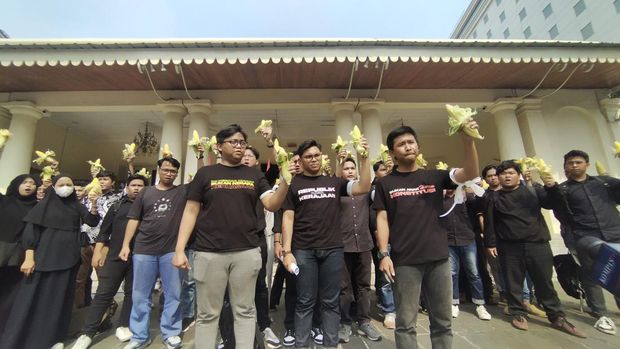 Sejumlah mahasiswa deklarasi Sumpah Pemuda 2.0