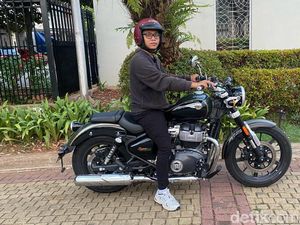 Segini Konsumsi BBM Moge Royal Enfield Super Meteor 650, Irit Nggak?