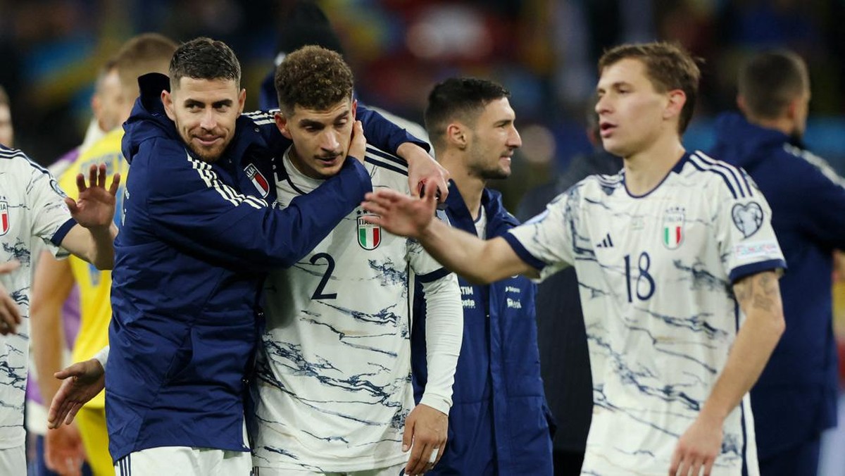 Timnas Italia masuk Pot 4 Drawing Euro 2024, berpotensi ciptakan grup neraka (REUTERS/THILO SCHMUELGEN)