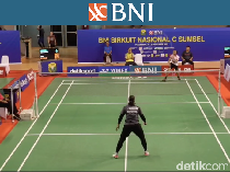 Elvira Kalahkan Mawar, Lolos ke Semifinal BNI Sirnas Palembang