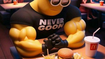 Minion yang suka ke gym. Foto: Bored Panda