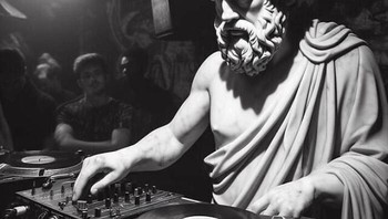 Ada dewa main DJ. Foto: Bored Panda