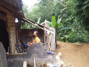 Longsor hingga Angin Kencang Terjang Bogor, 4 Rumah Warga Rusak