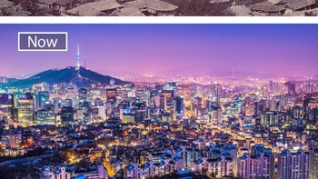 Seoul, Korea Selatan. Potret tahun 1900 dan sekarang. Foto: Boredpanda