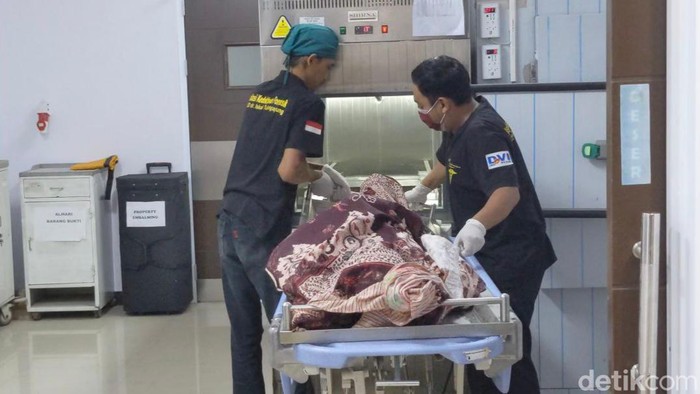 Jenazah siswa SMP di Tulungagung yang meninggal usai latihan silat.