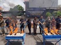Rugikan Negara Rp 5,3 M, Bea Cukai Musnahkan 6,53 Juta Batang Rokok Ilegal
