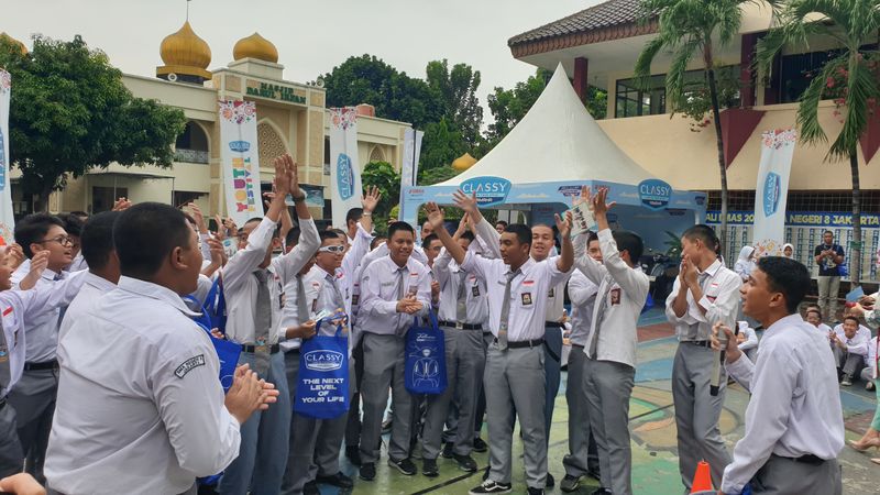 Keseruan Classy Yamaha Youth Festival 2023.
