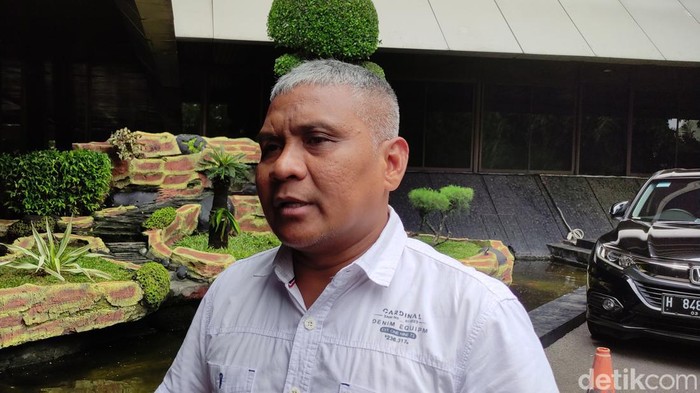 Ketua Konfederasi Serikat Pekerja Nusantara Jawa Tengah, Nanang.