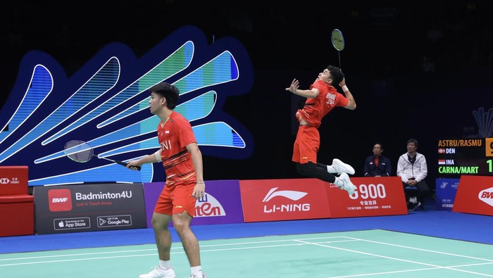 Leo Rolly Carnando/Daniel Marthin di China Masters 2023