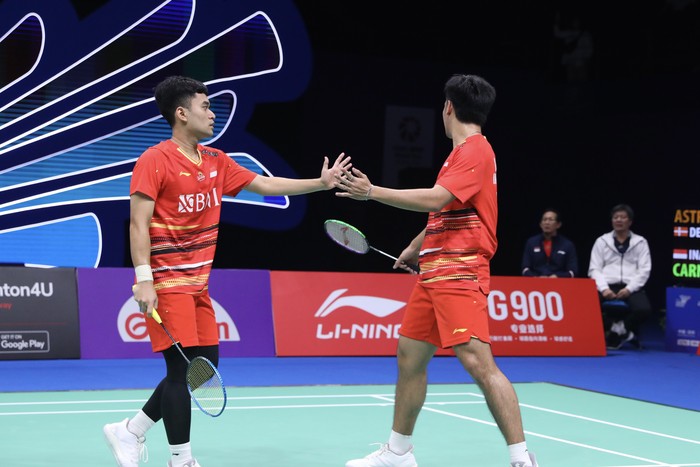 Leo Rolly Carnando/Daniel Marthin di China Masters 2023