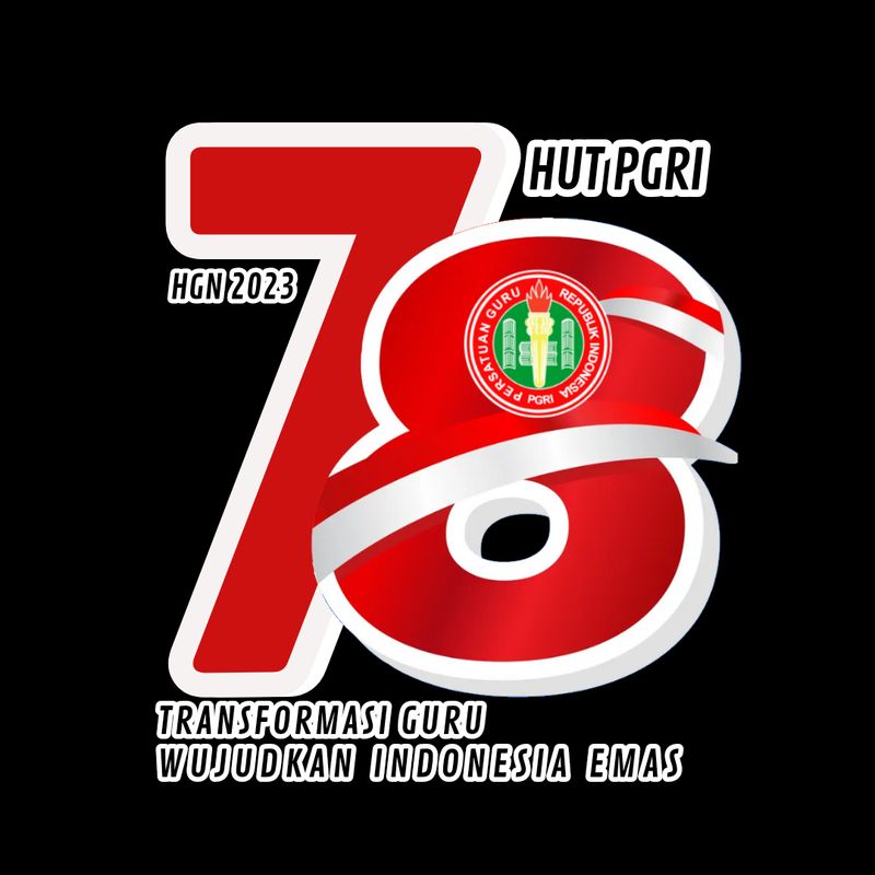 Logo HUT ke-78 PGRI