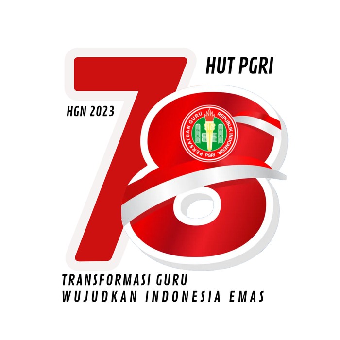 Logo HUT ke-78 PGRI