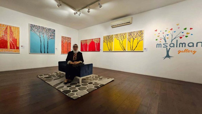 Msalmam Gallery sebuah ruang seni inklusi hadir di Depok. Yuk kita lihat karya-karyanya.