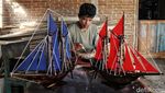 Miniatur Kapal Pinisi Tanah Beru yang Mendunia