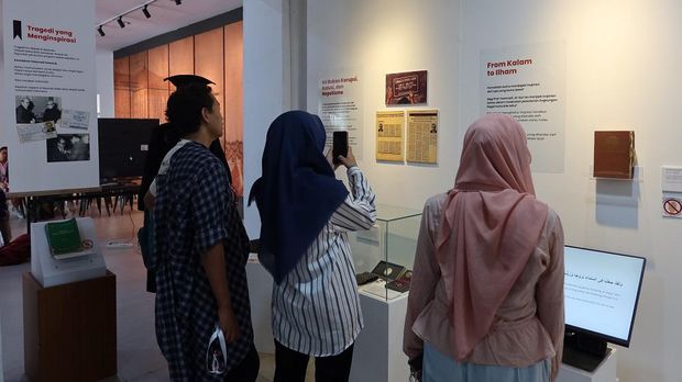 Museum UGM menggelar pameran temporer bertajuk Karsa Karya Koesnadi Hardjosoemantri. Foto diunggah Kamis (23/11/2023).