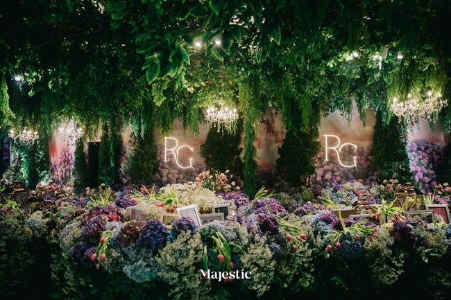 Event Director Majestic Wedding Renny Halim mengatakan konsep pesta pernikahan Ryan Harris dan Gwen Ashley Widodo adalah Kingdom of Happiness. Konsep ini berawal karena Ryan dan Gwen sangat suka dengan Disneyland. Foto: Dok. Majestic Wedding