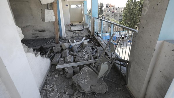 Potret Sekolah-sekolah di Gaza yang Hancur Dibom Israel