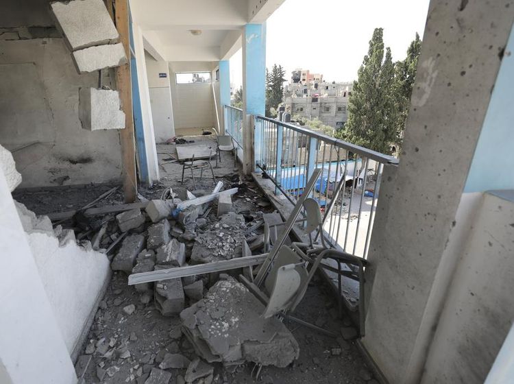 Potret Sekolah-sekolah di Gaza yang Hancur Dibom Israel