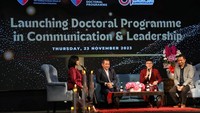 Doktoral LSPR Institute merupakan yang pertama di Indonesia dengan kekhususan Kajian Strategi Kepemimpinan Kehumasan. 