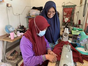 Syukur Penjahit Surabaya Raup Rp 10 Juta Per Bulan Usai Ikut Padat Karya