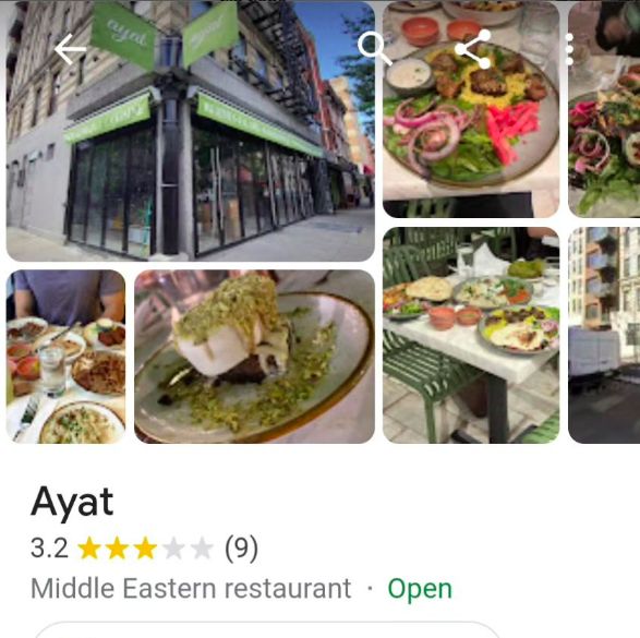Restoran Palestina dapat seranan review bintang 1
