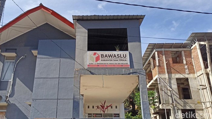 Kantor Bawaslu Tana Toraja, Sulawesi Selatan (Sulsel).