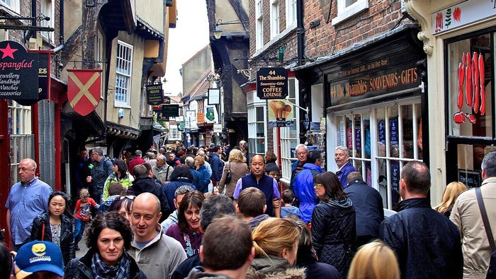 The Shambles, York The Shambles, York, Yorkshire, Inggris
