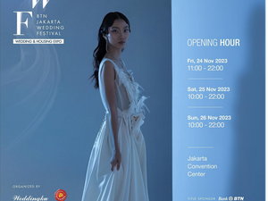 10 Vendor Gaun dan Kebaya Pengantin di BTN Jakarta Wedding Festival 2023