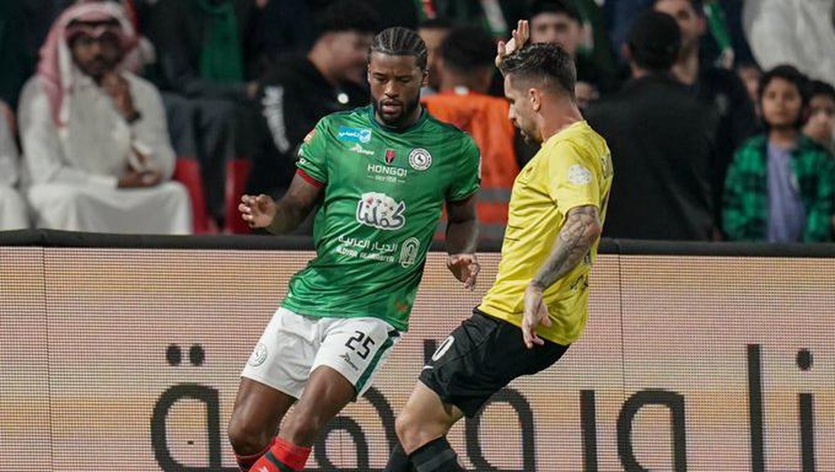 Al Ettifaq vs Al Ittihad berakhir imbang 1-1. (Foto: Twitter @Ettifaq_EN)