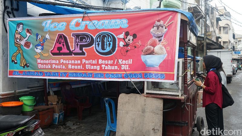 Es Krim Soda Apo (Adhe Junaedy/detikSumut)