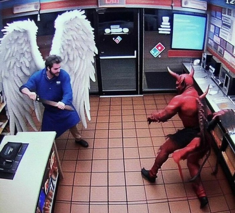 Foto kocak kreasi AI